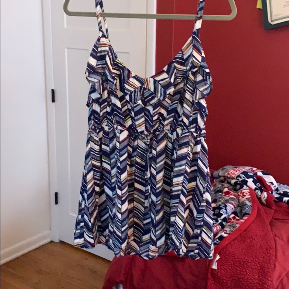 Torrid Blouse with ruffled top